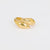 Ilias Lalaounis 18k yellow gold bypass ring Ilias Lalaounis