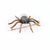 Victorian Revival Inspired Pearl Diamond 18K Rose Gold Silver Tarantula Brooch