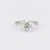 Mid-Century GIA 3.74 Carat Round Brilliant Diamond Platinum Engagement Ring