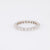 Mid Century Diamond Platinum Circular Eternity Band