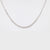 Modern 14.21 Carat Round Brilliant Cut Diamond Platinum Tennis Necklace