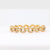 Cartier French 5.3 Carat Diamond 18K Yellow Gold Timeless Bracelet