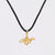 Vintage Cartier 18K Yellow Panther Charm Necklace