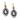 Edwardian inspired rose cut diamond 18k yellow gold earrings Earrings Jack Weir & Sons