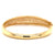 Bracelet en or jaune avec diamants taille brillant ronds Micropave 11,50 carats
